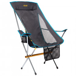 Uquip Крісло розкладне Uquip Infinity Lounger Grey (244047)