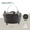 Groenberg Askja Pot 30 cm/7L