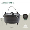 Groenberg Askja Pot 25 cm/4L
