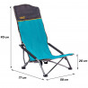 Uquip Крісло розкладне Uquip Sandy XL Blue/Grey (244030)