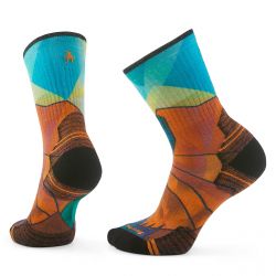 Smartwool Women's Hike Targeted Cushion Mountain Prism Printt Crew