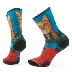 Smartwool Women's Hike Targeted Cushion Geo Fox Printt Crew