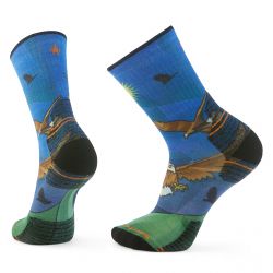 Smartwool Hike Targeted Cushion Eagle Print Crew