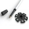 Silva Trekking Aluminium 140 см (White)