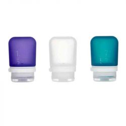 Humangear GoToob+ 3-Pack Small (clear/purple/teal)