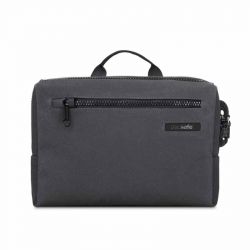 Pacsafe Intasafe Brief Anti-Theft Cross-Body Laptop Bag (Charcoal)