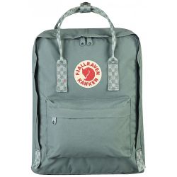 Fjallraven Kanken (Frost Green-Chess Pattern)