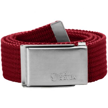 Fjallraven Merano Canvas Belt (Deep Red)