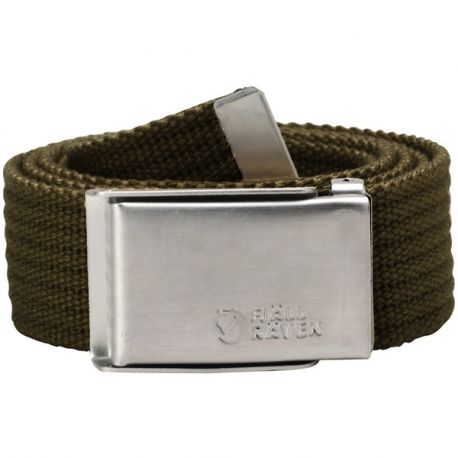 Fjallraven Merano Canvas Belt (Dark Olive)