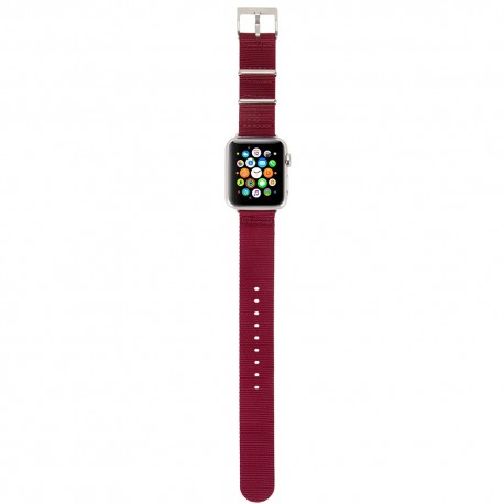 Incase Nylon Nato Band for Apple Watch 38mm Deep Red