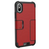 UAG Metropolis Case (iPhone X) Magma