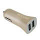 Incase High Speed Dual Car Charger - Gold