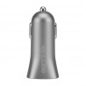 Incase High Speed Dual Car Charger Metallic Gray