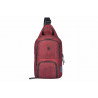 Wenger Console Cross Body Bag (Burgundy Grey)