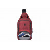 Wenger Console Cross Body Bag (Burgundy Grey)