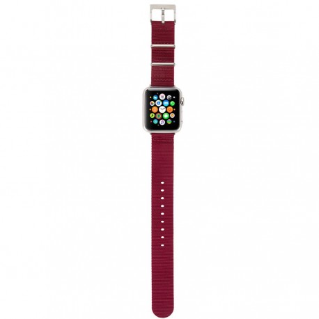 Incase Nylon Nato Band for Apple Watch 42mm Deep Red