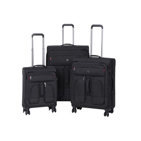 Wenger Deputy Softside Set 20"/24"/29" (Black)