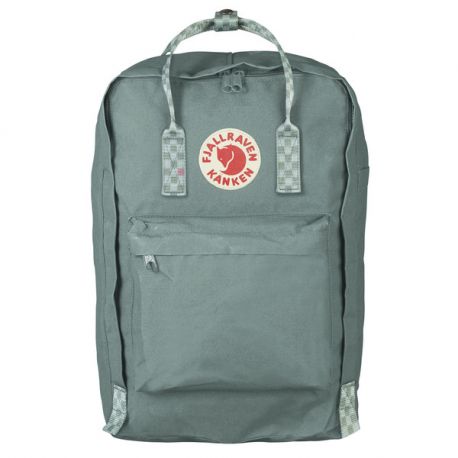 Fjallraven Kanken Laptop 17 (Frost Green/Chess Pattern)