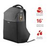 Trust Nox Anti-theft Backpack For 16" Laptops (Black)