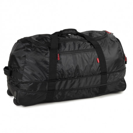 Members Foldaway Wheelbag 105/123 (Black)