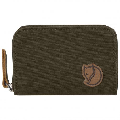 Fjallraven Zip Card Holder (Dark Olive)