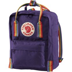 Fjallraven Kanken Rainbow Mini (Purple/Rainbow Pattern)