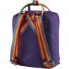 Fjallraven Kanken Rainbow Mini (Purple/Rainbow Pattern)