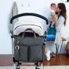 Skip Hop Greenwich Simply Chic Tote (Smoke)