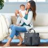 Skip Hop Greenwich Simply Chic Tote (Smoke)