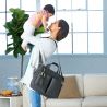Skip Hop Greenwich Simply Chic Tote (Smoke)