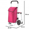 ShoppingCruiser Shop & Relax 45 (Fuchsia)