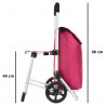 ShoppingCruiser Shop & Relax 45 (Fuchsia)