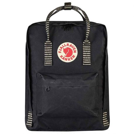 Fjallraven Kanken (Black-Striped)