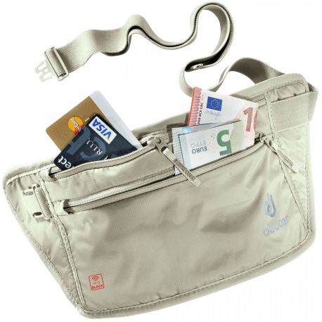 Deuter Security Money Belt II RFID Block (Sand)