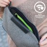 XD Design Urban Cut Proof Bumbag (Grey)