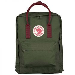 Fjallraven Kanken (Forest Green-Ox Red)