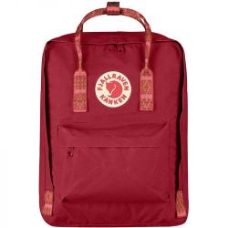 Fjallraven Kanken (Deep Red-Folk Pattern)