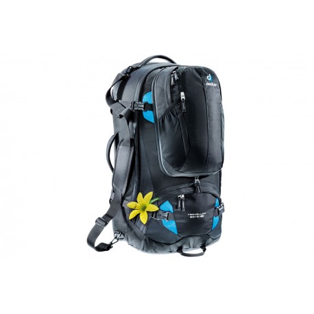 Deuter Traveller 60+10 SL Black Turquoise