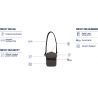 Pacsafe Metrosafe X Anti-Theft Compact Crossbody (Dark Denim)