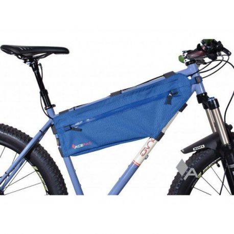 Acepac Zip Frame Bag L (Blue)