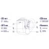 Pacsafe Metrosafe LS100 Econyl (Black)