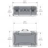 Nanuk 935 (Silver) Foam