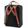 Fjallraven Kanken Rainbow (Black/Rainbow Pattern)