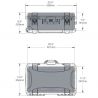Nanuk 935 (Olive) Photo Kit Foam + Lido