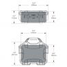 Nanuk 904 (Silver) Foam