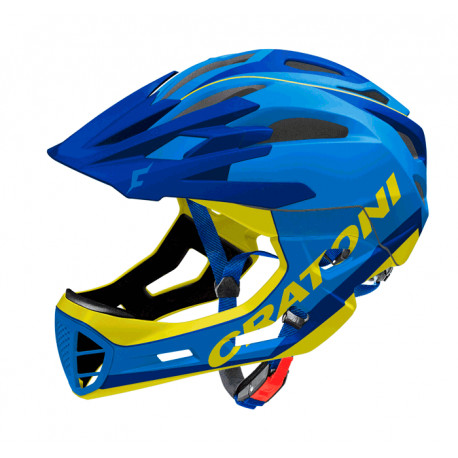 Cratoni C-Maniac Limited Edition M/L (Blue/Yellow Matt) 54-58 см