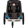 Hamax Traveller Double Bike Trailer (Petrol-Blue-Grey)