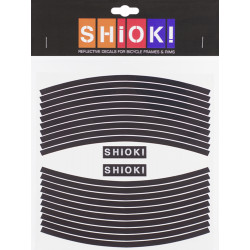 Shiok! Rim Reflective Straight (Black)