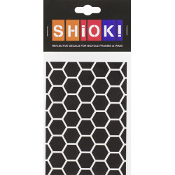 Shiok! Frame Reflective Honeycomb (Black)