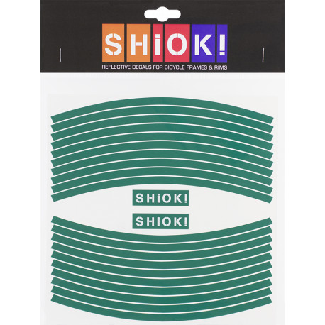 Shiok! Rim Reflective Straight (Green)